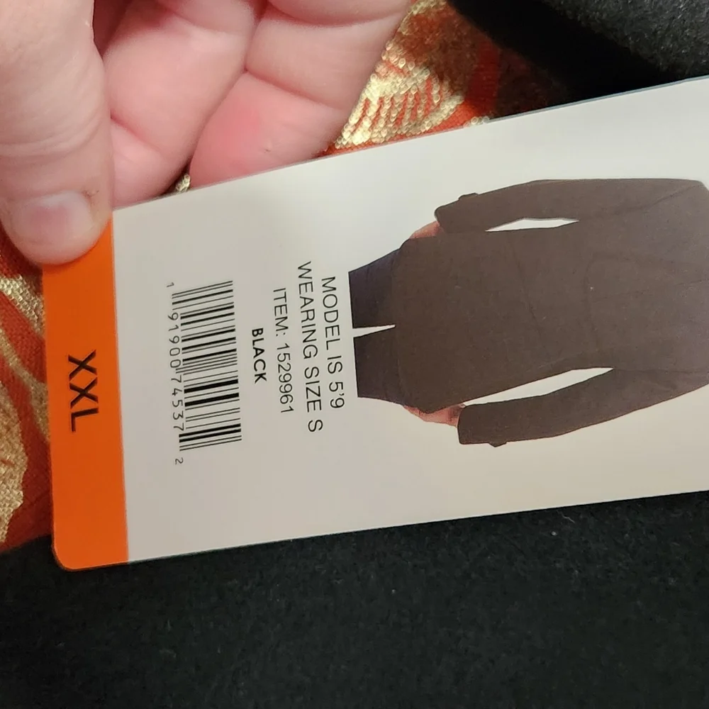 Marc New York Black Women's Polyester Coat Sz XXL